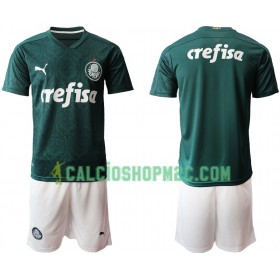 Palmeiras Bambino Maglia Prima 2020/2021 Manica Corta (+ Pantaloncini)